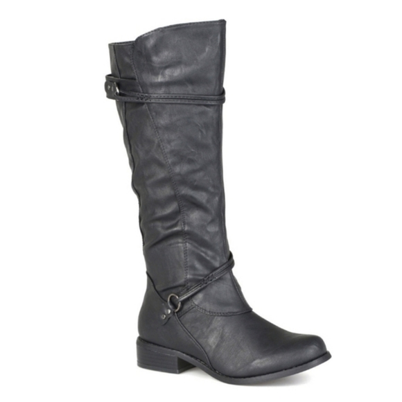 Journee Collection Shoes - NWT Journee Collection Black Harley Tall Boots